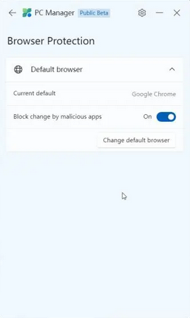 Browser protection تنظیمات جدید فعال کنید 